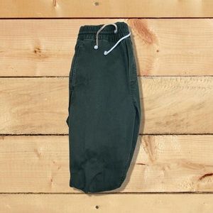 H&M forest green pants
